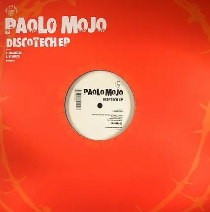 Paolo Mojo - Discotech EP