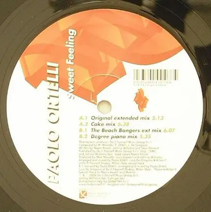 Paolo Ortelli - Sweet Feeling