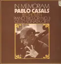 LP - Pablo Casals - In Memoriam - Beethoven. Piano Trio, Cello Sonata