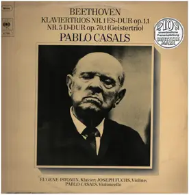 Pablo Casals - Beethoven-Klaviertrios Nr.1 Es-Dur & 5 D-Dur