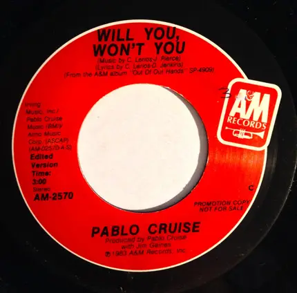 Pablo Cruise - Will You, Won't You