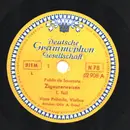 Schellack - Pablo de Sarasate - Vasa Prihoda , Otto A. Graef - Zigeunerweisen