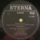 LP - Pablo de Sarasate, Paganini / Ion Voicu, Dresdner Philharmonie, Bongartz - Zigeunerweisen Für Violine Und Orchester Op. 20 / Konzert Für Violine Und Orchester Nr. 1 D-dur Op. 6 - black label
