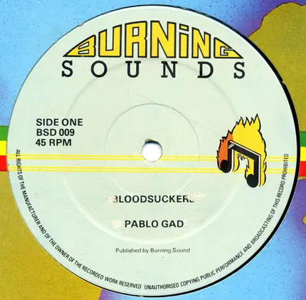 Pablo Gad - Blood Suckers / Jail House Pressure