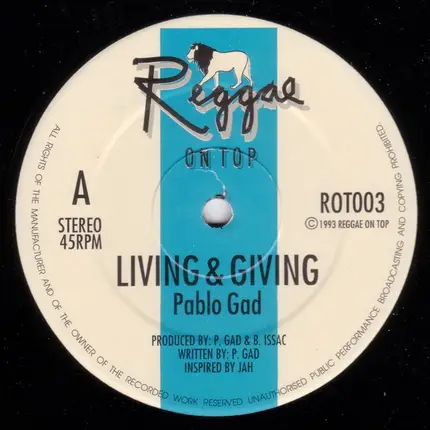 Pablo Gad - Living & Giving