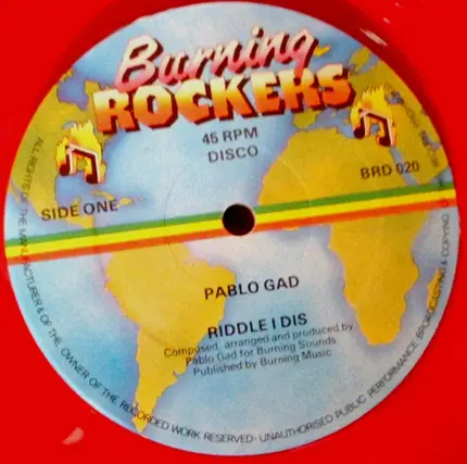 Pablo Gad - Riddle I Dis / Iration