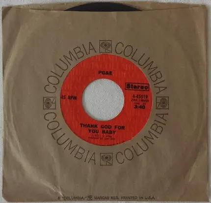 Pacific Gas & Electric - Thank God For You Baby