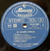 LP - Paco De Lucía And Ricardo Modrego With Los 7 De Andalucía - Dos Guitarras Españolas