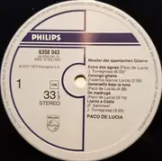 Double LP - Paco De Lucía - Meister Der Spanischen Gitarre