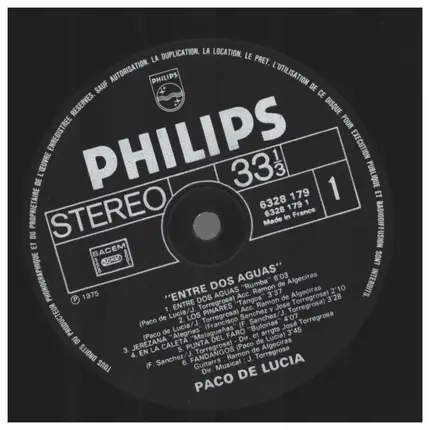 Paco De Lucía - Entre Dos Aguas