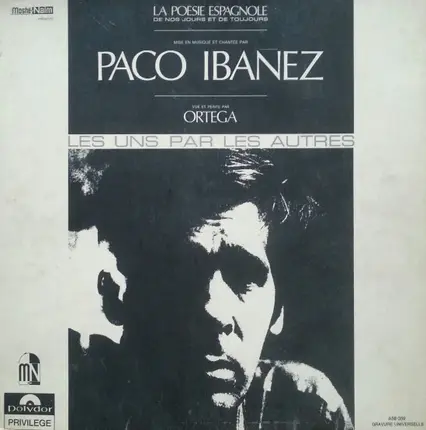 Paco Ibañez - La Poesie Espagnole De Nos Jours Et De Toujours