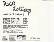 CD Single - Paco - Lollipop ...Is Cool Man...