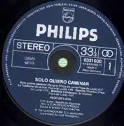 LP - Paco De Lucia - Solo Quiero Caminar