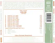 CD - Padre Antonio Soler - Gilbert Rowland - Sonatas For Harpsichord, Vol. 8