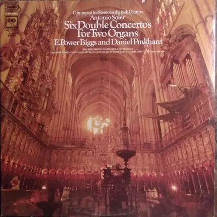 Padre Antonio Soler - Six Double Concertos For Two Organs