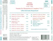 CD - Padre Antonio Soler , Gilbert Rowland - Sonatas For Harpsichord (Complete) Vol. 2