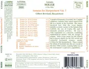 CD - Padre Antonio Soler , Gilbert Rowland - Sonatas For Harpsichord Vol. 7