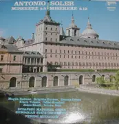 LP - Padre Antonio Soler - Miserere A 8  & Miserere A 12 - + insert