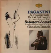 LP-Box - Paganini , Salvatore Accardo - Die 6 Violinkonzerte (Konzerte Für Violine Und Orchester) - Hardcover box + Booklet