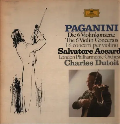 Paganini , Salvatore Accardo - Die 6 Violinkonzerte (Konzerte Für Violine Und Orchester)