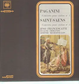 Niccolò Paganini - Concerto pour violin no.1 / Concerto pour violin no.3