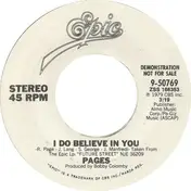 Pages - I Do Believe In You