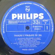 LP - Paixão Côrtes - Tradição E 'Folclore Do Sul