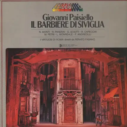 Paisiello - Il Barbiere di Siviglia, Renato Fasano, Roma