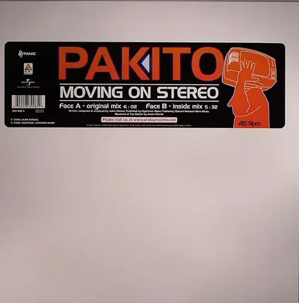 Pakito - Moving On Stereo