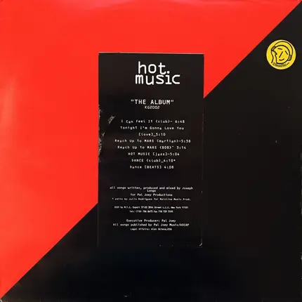 Pal Joey - Hot Music - The Album