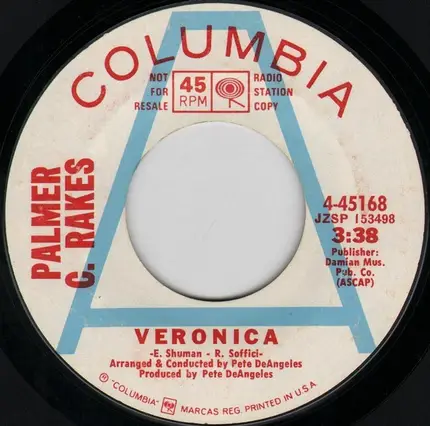 Pal Rakes - Veronica / That Was Then