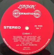 LP - Pali Lakatos And His Gypsy Orchestra - Czardas!