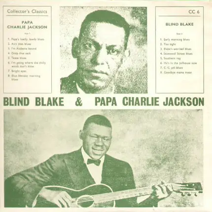 Papa Charlie Jackson / Blind Blake - Blind Blake & Papa Charlie Jackson