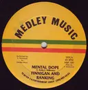 12inch Vinyl Single - Papa Finnigan & Junior Ranking - Mental Dope