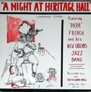 LP - 'Papa' French And His New Orleans Jazz Band - A Night At Heritage Hall