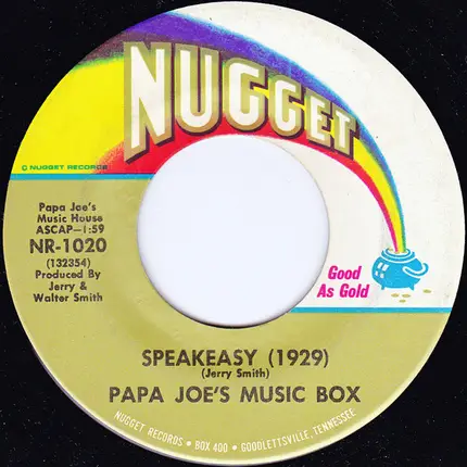 Papa Joe's Music Box - Closing Time / Speakeasy (1929)