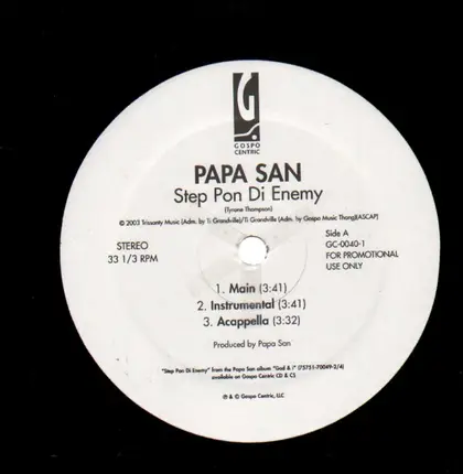 Papa San feat. Step Pon Di Enemy - Right Tractor