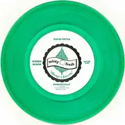 7inch Vinyl Single - Papas Fritas - Passion Play - Green Transparent vinyl