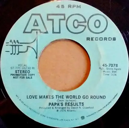 Papa's Results - Love Makes The World Go Round