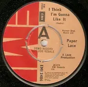 7inch Vinyl Single - Paper Lace - I Think I'm Gonna Like It