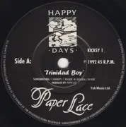 7inch Vinyl Single - Paper Lace - Trinidad Boy