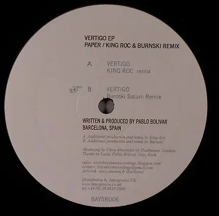 Paper - Vertigo EP Remixes