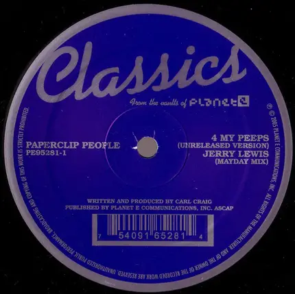 Paperclip People - 4 My Peeps