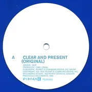 12inch Vinyl Single - Paperclip People - Clear And Present / Tweakityourself - Blue Transparent