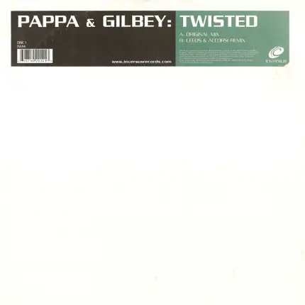Pappa & Gilbey - Twisted (Disc 1)