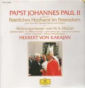 LP - Johannes Paul II - Feierliches Hochamt im Petersdom / Krönungsmesse (Karajan)