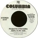 7inch Vinyl Single - Paquito D'Rivera - Song To My Son