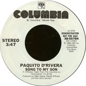 Paquito D'Rivera - Song To My Son