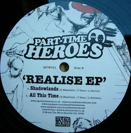 Part Time Heroes - Realise EP