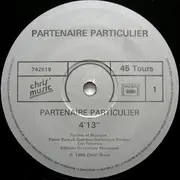 12inch Vinyl Single - Partenaire Particulier - Partenaire Particulier
